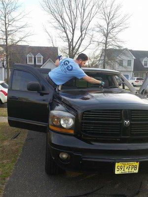 Making sure every vehicle is cleaner after than before