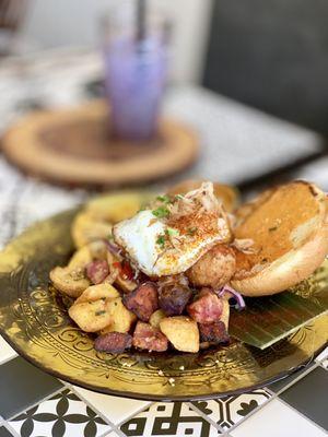 Takoyaki burger