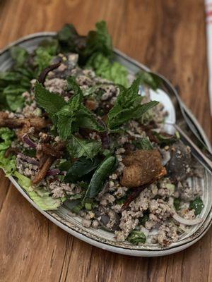 Duck larb