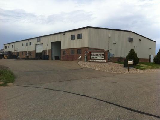 Located 2 blocks west of I-25 behind the Helicopter Landing Pad!