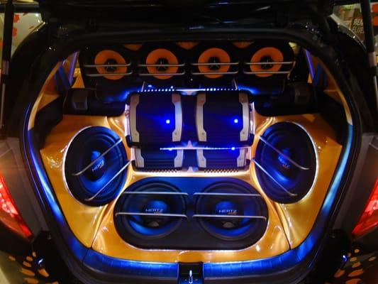 Our car stereo installers can do any custom car sound system install at a affordable price with quality worth talking about!