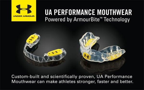 Authorized to make Under Armour Customized Sports Mouthguards