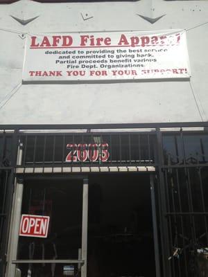 LAFD Fire Apparel