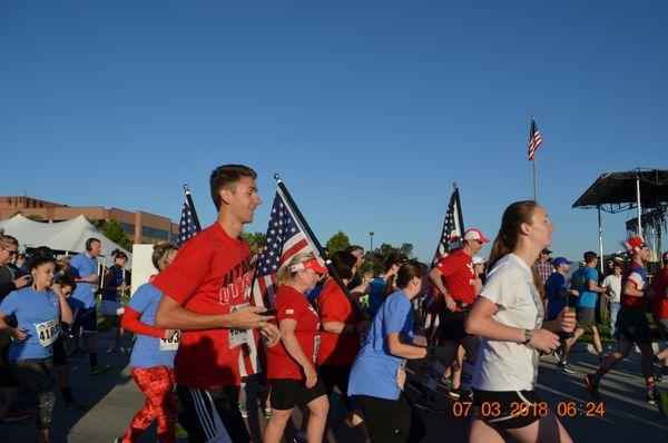 July 4th 5K run