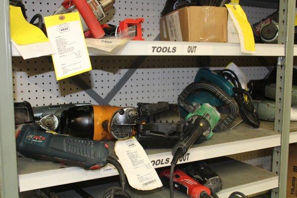 Repairs to heavy duty power tools