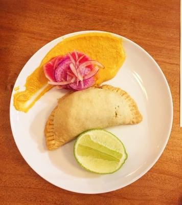 Mushroom kale empanadas