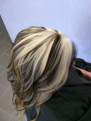 Thick Highlights and Low Lights! Matrix + 10 volume, no toner needed!