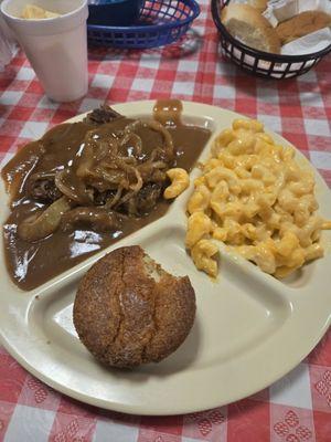 My favorite...hamburger steak!!!