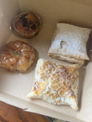 Just a small sample of their pastries, all made there from scratch