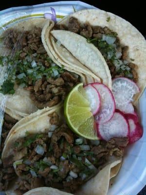 Asado tacos