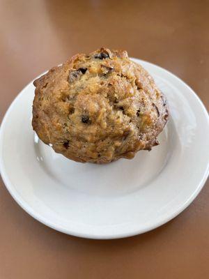 Apple walnut muffin