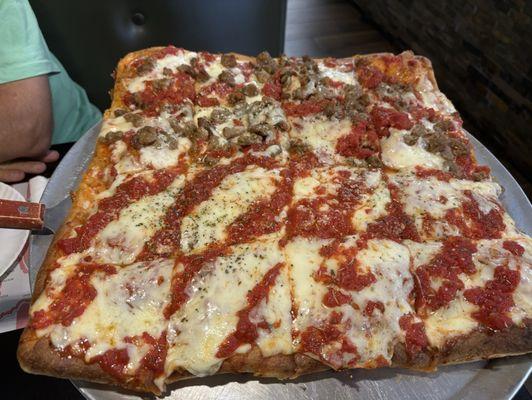 Sicilian Cheese Pizza