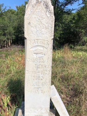 Namesake of the cemetery