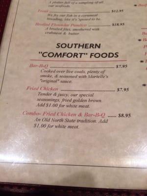 Great prices. Home cooked southern food.