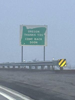 Oregon California Border