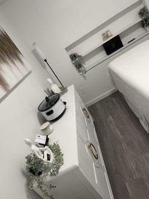 Massage and facial room