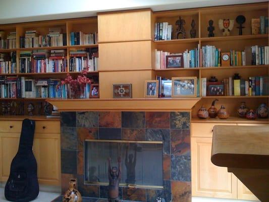 Maple and Cherry bookcase