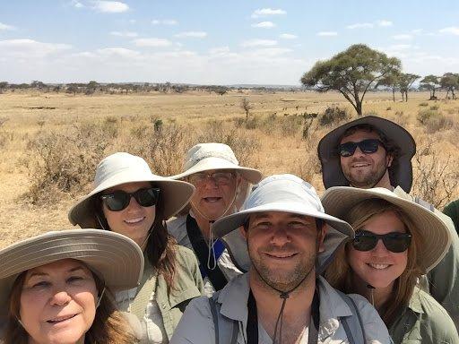 Great hats on our African Safari in Tanzania