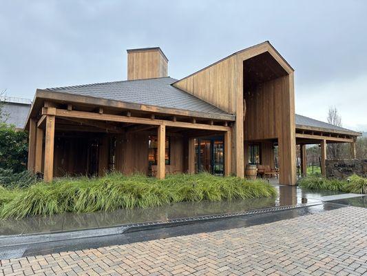 Entrance to the tasting room