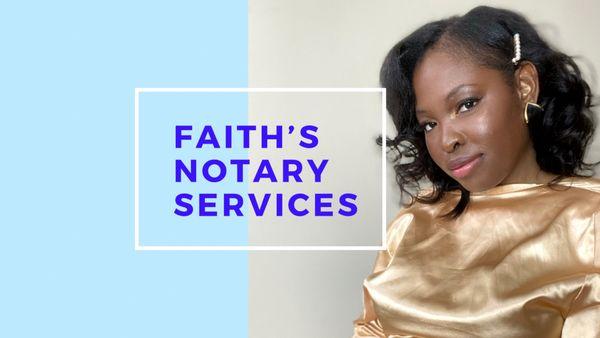 Faith’s Notary Services