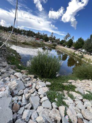 Our lake front view