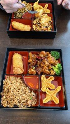 Lunch Special - General Tso's Chicken, Crab Rangoon, Egg Roll, Fried Rice