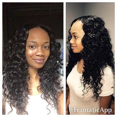 Love Candace. She did an amazing job on my sew in yesterday as usual. She is great with my natural hair and weave!