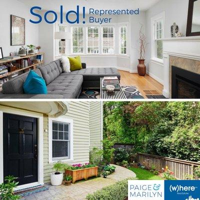 Sold! Paige & Marilyn Real Estate Team (w)here Real Estate Portland, Oregon