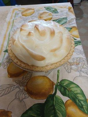 Lemon meringue pie