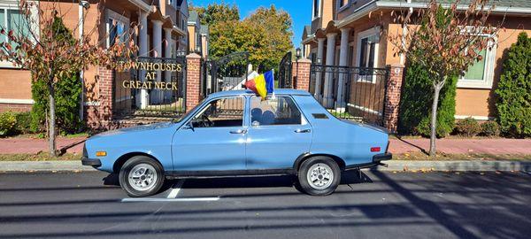 Our treasured little Dacia from Romania! North Shore keeps it looking fantastic!