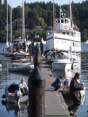 a busy and well loved boating facility.  photo credit Benjamin Tate