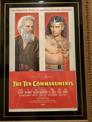 The Ten Commandments poster