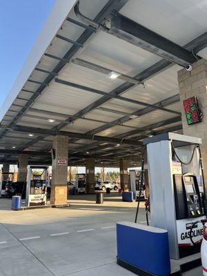 CH costco waited for this since 2018. All new 32 pumps gas station while not blocking traffic.