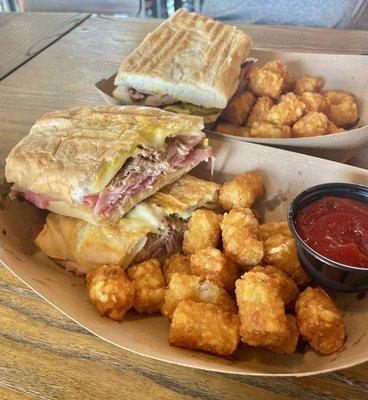 Cuban and tots