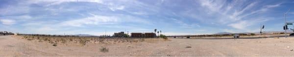 The Jones&Badura Tire Works Location. Looking South.