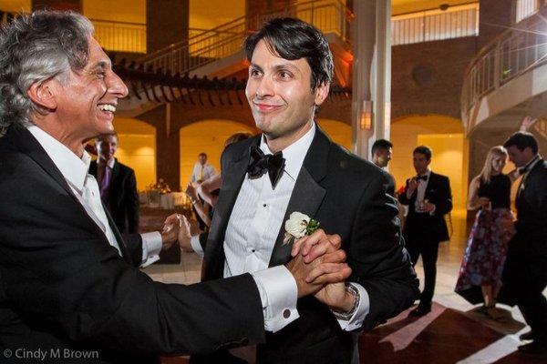 Father son dance at Fernbank reception.