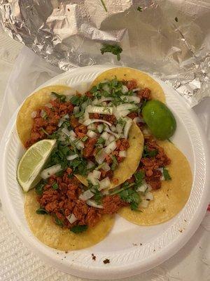 Pastor Mini Tacos