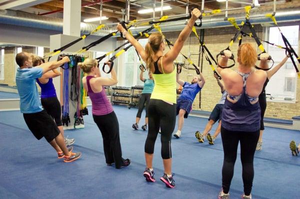 TRX Training...