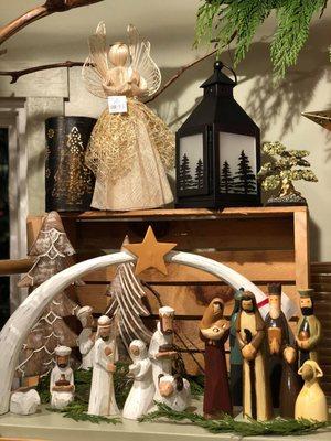 We have a large assortment of Nativities from around the globe.