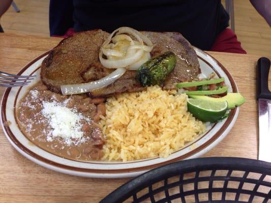 Carne Asada plate