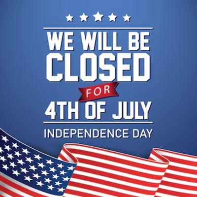 Happy Independence Day !
Christine Nail's will be closed on 4th July to celebrate. Enjoy the fireworks and festivities!