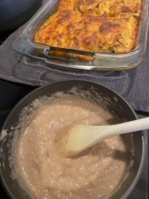 Refried beans, so good!