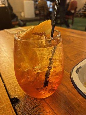 Spritz Down the Line cocktail ($11)