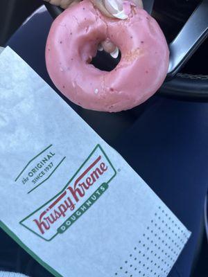 Limited edition, strawberry glaze