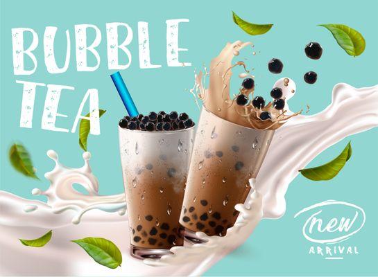 Fresh brew bubble tea!!