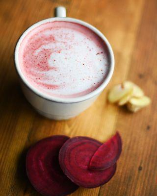 Beetroot Latte off our Salud menu