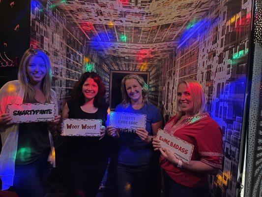 We escaped!!