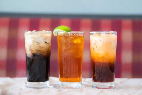 Thai Thai Iced Tea Thai Iced Coffee Regular Iced Tea