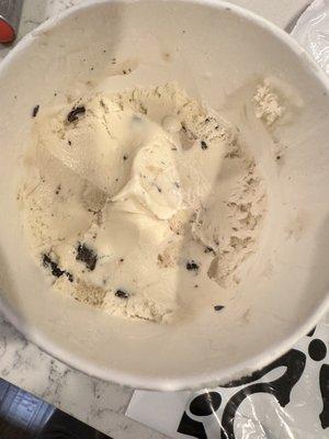 Cookie dough ice cream from Kilwins - so creamy and delicious!