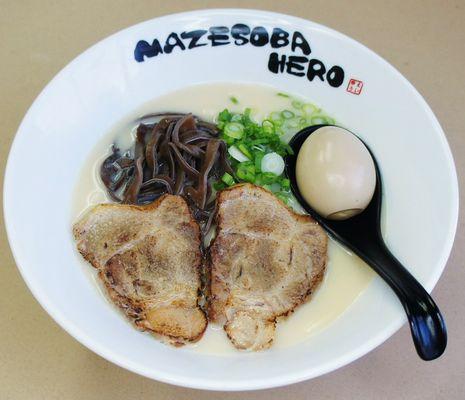 Hero's winter special: Tonkatsu Shoyu Ramen.